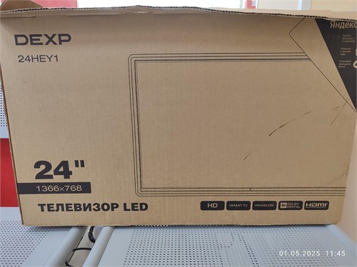 24" (61 см) LED-телевизор DEXP 24HEY1 890000606162 - фото 904793