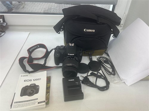 Фотоаппарат Canon EOS 1200D + объектив 18-55мм 890000607099 - фото 905782