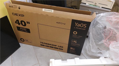 40" (101 см) Телевизор DEXP 40FCY2 890000609657 - фото 911539