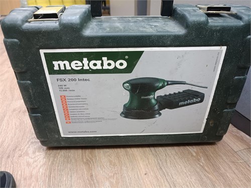 ЭКСЦЕНТРИКОВАЯ ШЛИФМАШИНА METABO FSX 200 INTEC 890000575919 - фото 914570