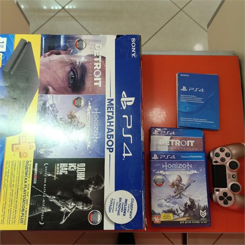 Игровая приставка Sony PlayStation 4 Slim 1TB (CUH-2208B) 890000550993 - фото 927496