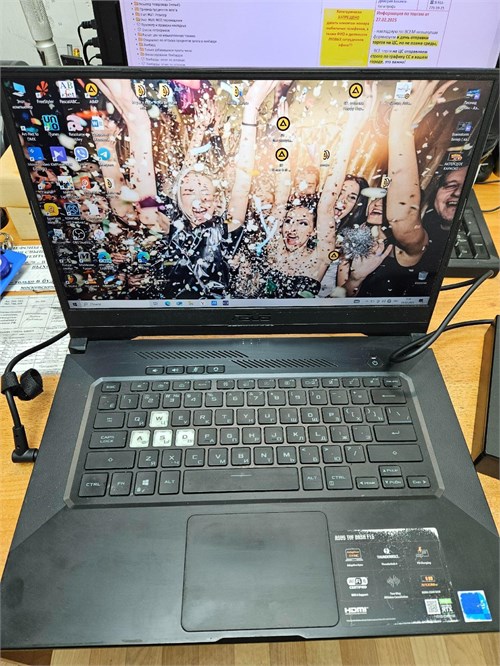 Ноутбук ASUS TUF DASH F15 i7 11370H RTX 3060 890000582911 - фото 928828