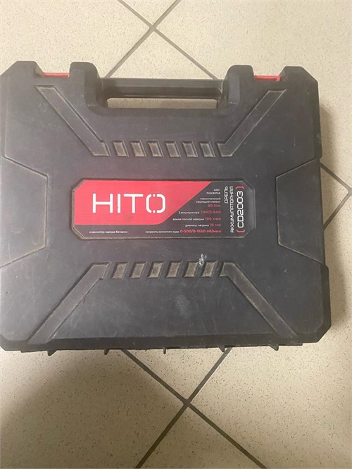 Шуруповерт аккумуляторный бесщеточный HITO CD2003 890000631496 - фото 940505
