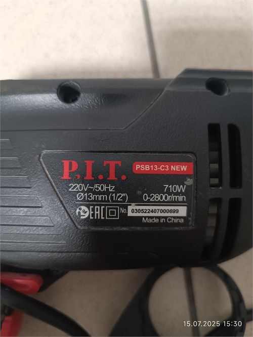 Дрель ударная электрическая P.I.T. PSB13-C3 890000632415 - фото 943822