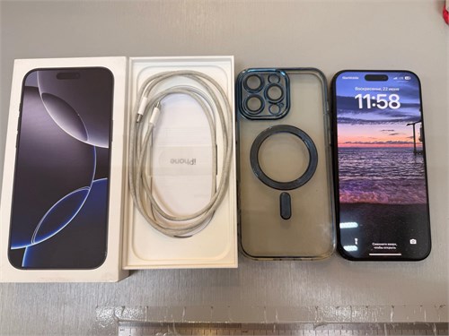 APPLE IPHONE 16 PRO MAX 256GB 890000624634 - фото 946198