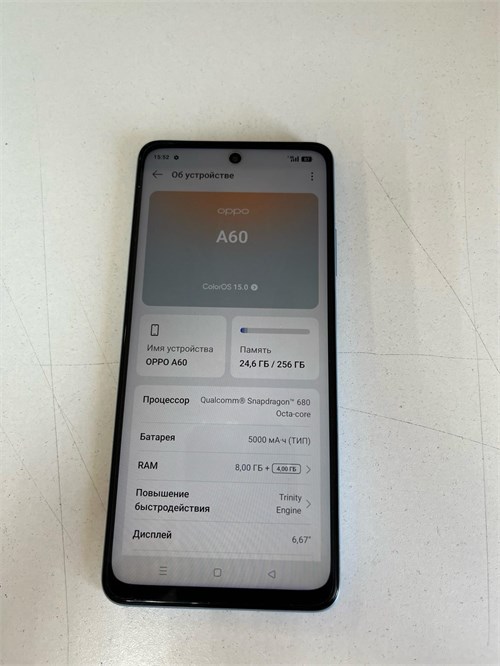 OPPO A60 8/256 ГБ 890000635429 - фото 949309