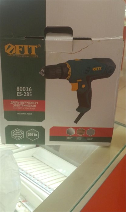 Дрель-Шуруповерт электрическая FIT ES-285 890000635495 - фото 949736
