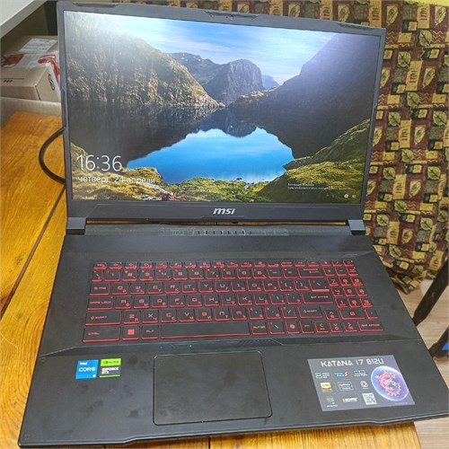 Ноутбук MSI Katana 17 B12UCR i5 12450H RTX 3050 890000603791 - фото 951581