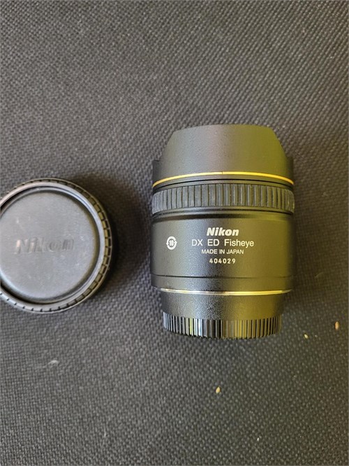 Объектив Nikon 10.5mm f/2.8G ED DX Fisheye-Nikkor 890000638747 - фото 956640