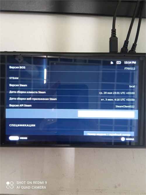 Портативная игровая консоль Valve Steam Deck OLED (1030) 890000644047