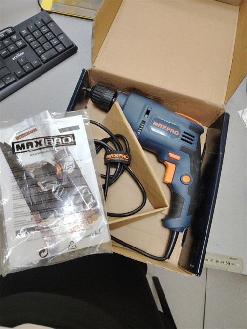 Дрель электрическая MAXPRO MPED450VF 890000647764