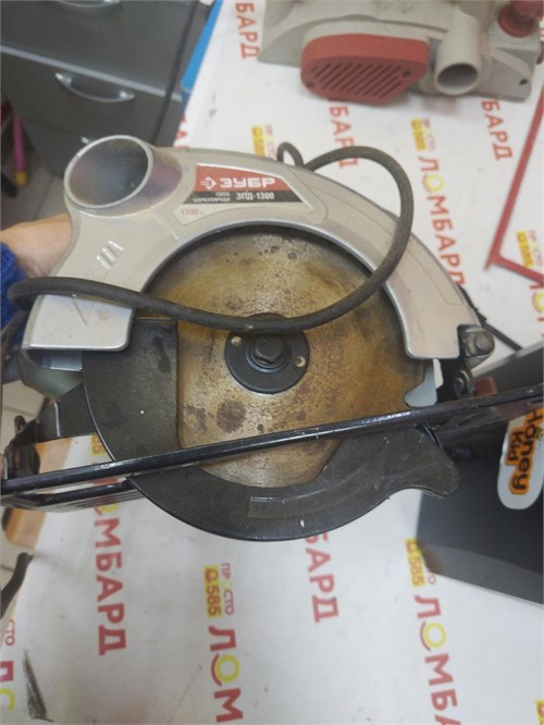 Циркулярная пила ЗУБР 1300 Вт ЗПД-1300 890000560244 - фото 966804