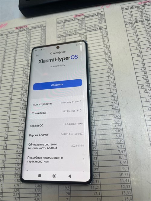 XIAOMI Redmi Note 14 pro 8/256 890000649423