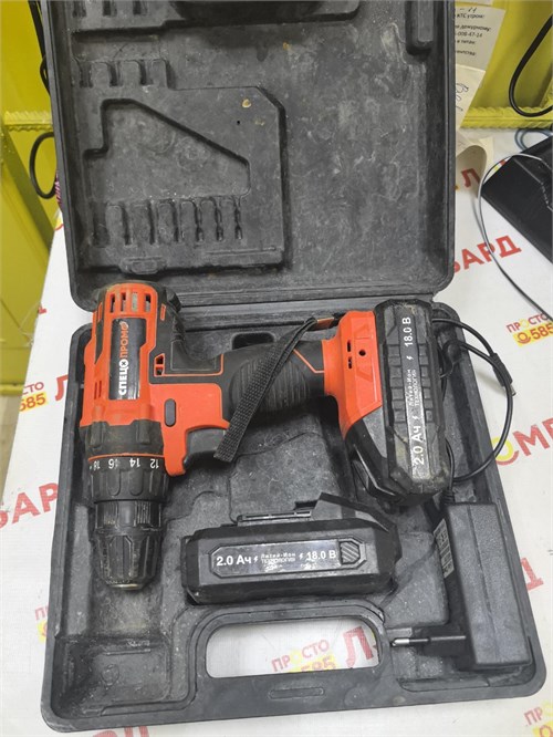 Аккумуляторная дрель-шуруповёрт Спец Промо БДА-18-П 890000649559