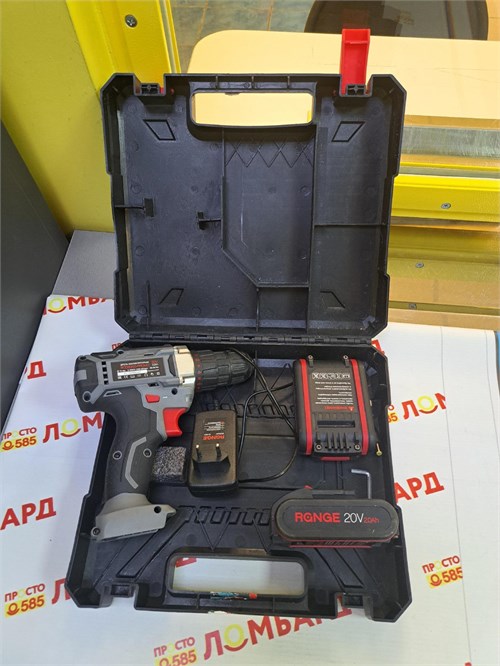 Дрель шуруповерт аккумуляторная  Number One RCD20/2.0-C-PROMO 890000652380