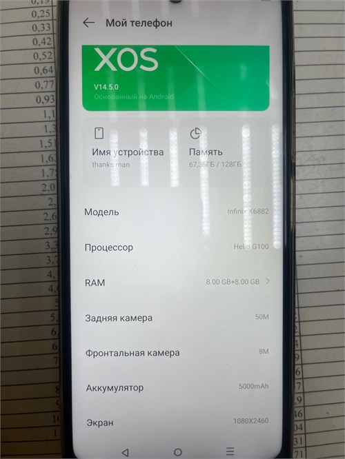 Infinix Hot 50 8/128 890000654096