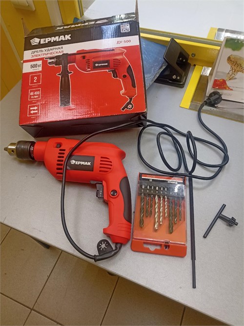 Дрель ударная Ермак ДУ-500 890000652620