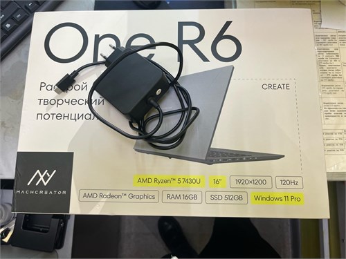16" Ноутбук Machcreator One R6 (Ryzen 5 7430U) 890000653561