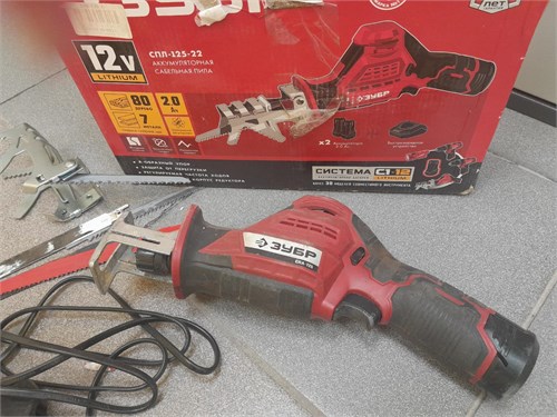 Аккумуляторная сабельная ЗУБР СПЛ-125-22 890000656340