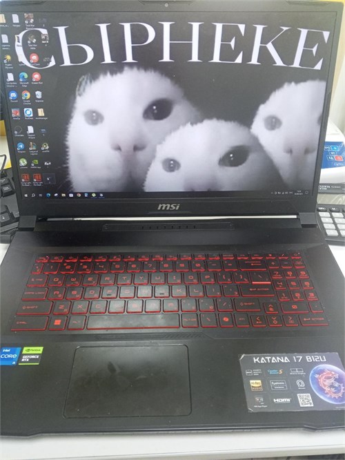 17.3" Ноутбук MSI Katana 17 i5 12450H RTX 3050 890000654910