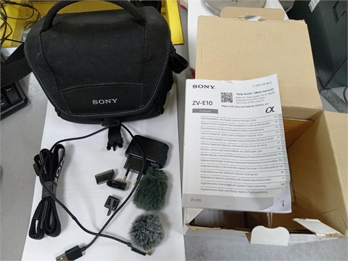 Фотоаппарат Sony ZV-E10 + объектив 16-50 oss  40.5 890000657833