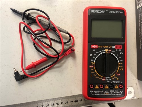 Мультиметр цифровой DT-9205 PRO 890000647916