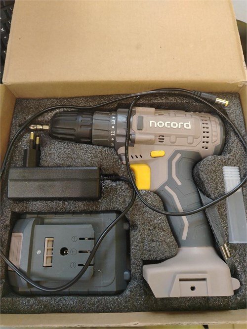 Аккумуляторная дрель-шуруповерт NOCORD NCD-20.1.20.B 890000640491