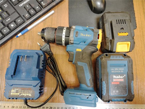 Аккумуляторная бесщеточная дрель-шуруповерт MABAR 8013 890000660357