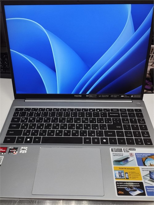 Ноутбук TECNO MEGABOOK K16SDA (AMD RYZEN 5 5625U) 890000667057