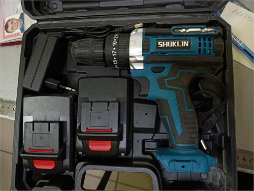 Дрель-шуруповерт SHUKLIN 60 N.m 890000666576