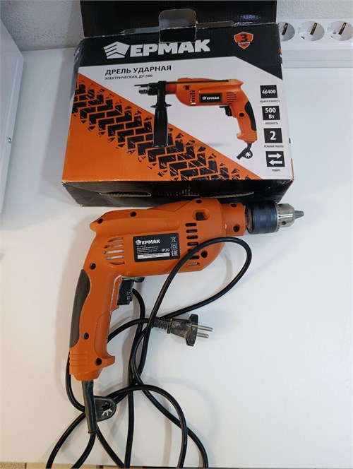 Дрель ударная Ермак ДУ-500 890000666122