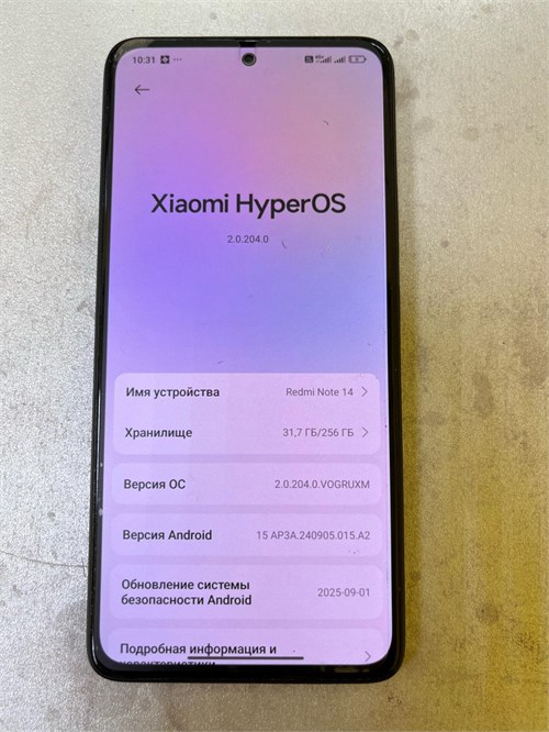 XIAOMI REDMI NOTE 14 8/256 890000663216