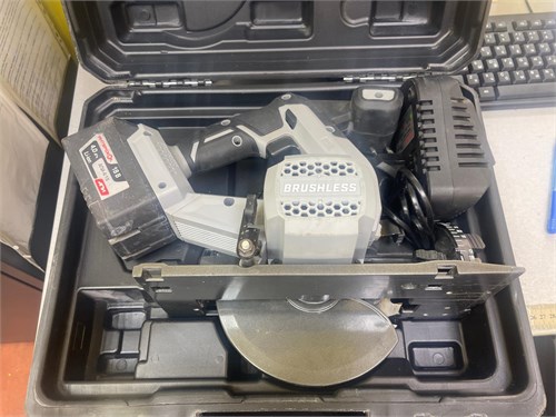 Пила циркулярная аккумуляторная Интерскол ДПА-165/18В 890000663975