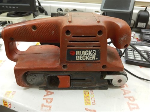 Ленточная шлифовальная машина BLACK+DECKER KA86-QS 890000664096