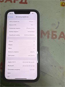 APPLE IPHONE 12 PRO 256 ГБ 890000676654