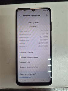 SAMSUNG GALAXY A06 4/64 ГБ 890000674372