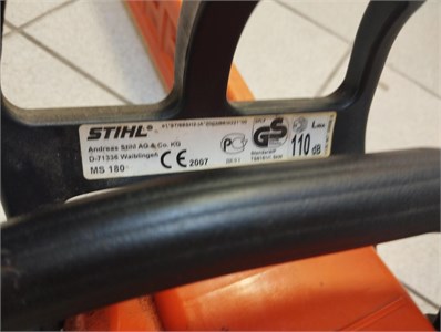 Цепная пила STIHL MS180 890000646957