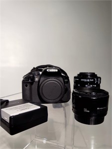 Фотоаппарат Canon EOS 650D + 2 объектива 890000675534