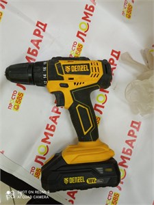 Аккумуляторная дрель-шуруповерт Denzel CDL-18-02BM 890000679242