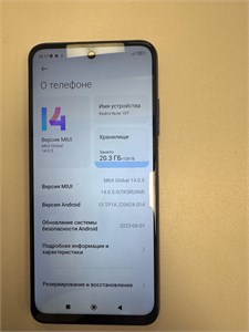 XIAOMI REDMI NOTE 10T 4/128 ГБ 890000683083