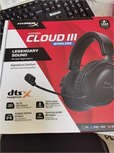 Беспроводные наушники HyperX Cloud III Wireless 890000683229