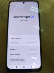 XIAOMI REDMI NOTE 11 6/128 ГБ 890000686759
