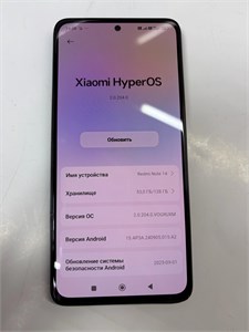 XIAOMI REDMI NOTE 14 6/128 ГБ 890000686686