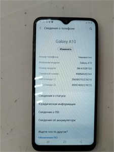 SAMSUNG GALAXY A10 2/32 ГБ 890000614960