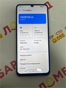 REALME NOTE 60 4/128 ГБ 890000688381