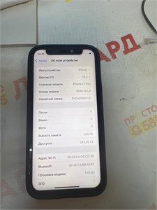 APPLE IPHONE 12 MINI 256 ГБ 890000689417