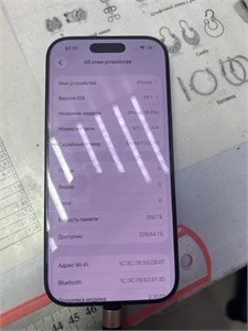 APPLE IPHONE 16 PRO 256 ГБ 890000688506