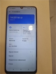 REALME NOTE 60X 4/128 ГБ 890000689000