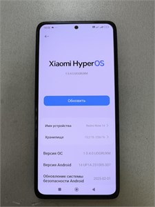 XIAOMI REDMI NOTE 14 8/256 ГБ 890000692363