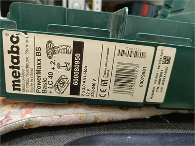 дрель-шуруповерт Metabo PowerMaxx BS 10.8V 890000653540